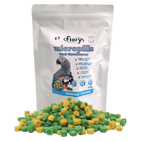 피오리 쫀득이 펠렛 450g (모든 앵무새)[2025년 6월 5일까지]