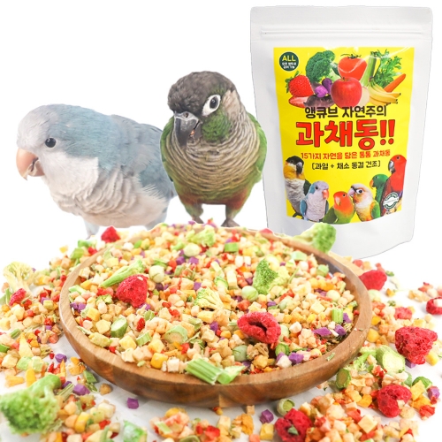 앵큐브 자연주의 동결건조 과채동 [15가지 과일 + 채소 동결건조]