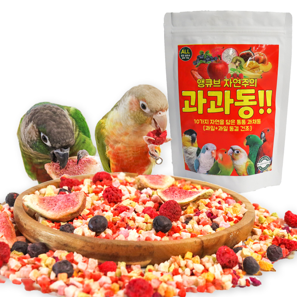 앵큐브 자연주의 동결건조 과과동 [10가지 과일 동결건조]