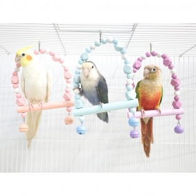 파스텔 비즈 그네 (핑크/블루/퍼플)