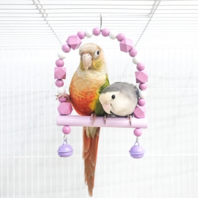 파스텔 비즈 그네 (핑크/블루/퍼플)