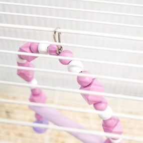 파스텔 비즈 그네 (핑크/블루/퍼플)