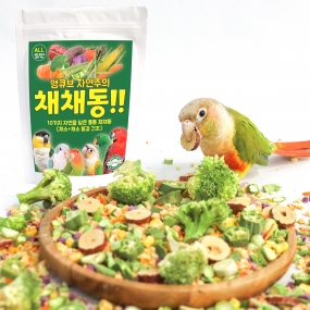 앵큐브 자연주의 동결건조 채채동 [10가지 채소 동결건조]