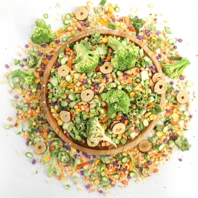 앵큐브 자연주의 동결건조 채채동 [10가지 채소 동결건조]