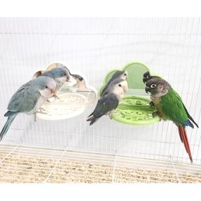 뭉게뭉게 구름 거울 (그린 / 화이트)