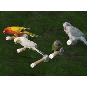 일자형 부착 PVC 횃대