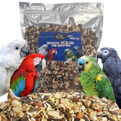 21577 델리네이쳐 시그니처 대형 앵무새먹이 2kg (회색앵무, 아마존, 뉴기니아, 코카투)