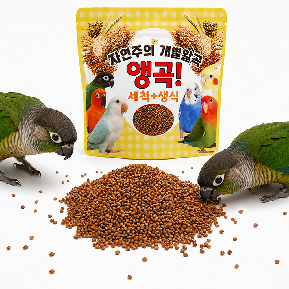 자연주의 세척+생식 개별알곡 앵곡 100g