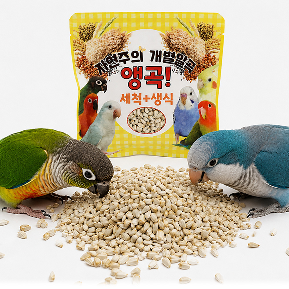 자연주의 세척+생식 개별알곡 앵곡 100g