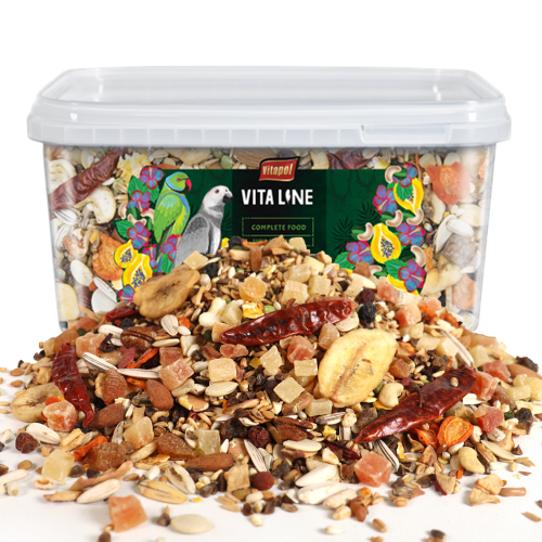 ★맛보기100g★ ZVP-4248 세척+ 생식 비타폴 자연주의 비타라인 컴플리트 앵무새 먹이 회색 뉴기니아 카이큐 한스 쟈딘 코카투 등 대형 100g