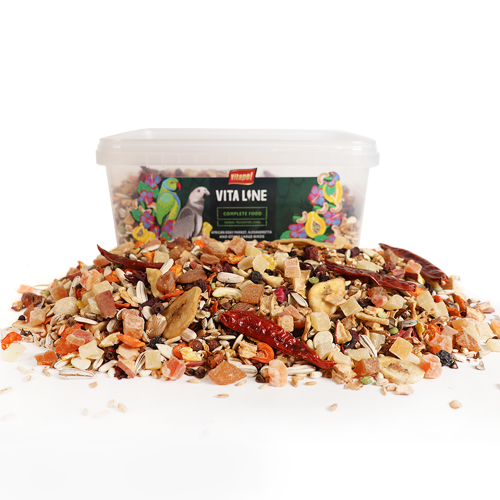 ★맛보기100g★ ZVP-4248 세척+ 생식 비타폴 자연주의 비타라인 컴플리트 앵무새 먹이 회색 뉴기니아 카이큐 한스 쟈딘 코카투 등 대형 100g