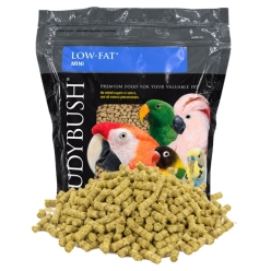 앵무새펠렛 라우디부쉬 로우펫 미니 1.25kg (모란, 왕관, 코뉴어, 퀘이커, 목도리)