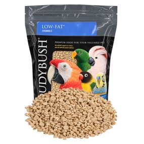 앵무새펠렛 라우디부쉬 로우펫 크럼블 1.25kg (코뉴어, 퀘이커, 목도리, 한스, 카이큐, 마카우 대형조)