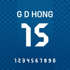 폰트스타일15 (이름,숫자변경 가능)
