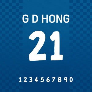 폰트스타일21 (이름,숫자변경 가능)