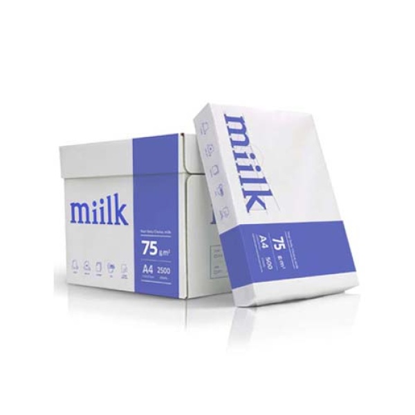 ★무료배송★[한국제지] Miilk A4 복사용지 75g 1박스 (2500매)