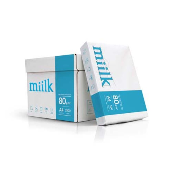 ★무료배송★[한국제지] Miilk A4 복사용지 80g 1박스 (2500매)