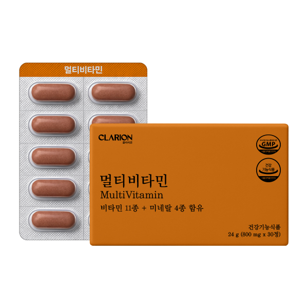 클라리온 멀티비타민 30정, 1개 (1개월분)