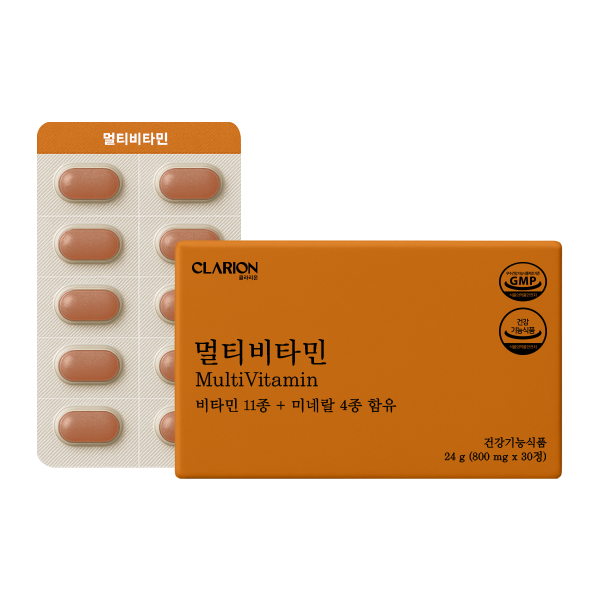 클라리온 멀티비타민 30정, 1개 (1개월분)