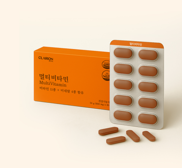 클라리온 멀티비타민 30정, 1개 (1개월분)