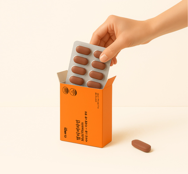 클라리온 멀티비타민 30정, 1개 (1개월분)