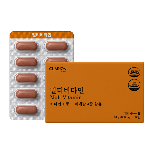 클라리온 멀티비타민 30정, 1개 (1개월분)