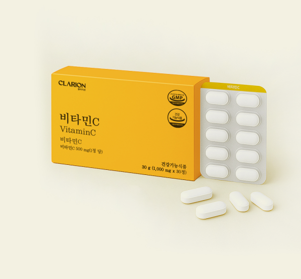 클라리온 비타민C 30정, 1개 (1개월분)