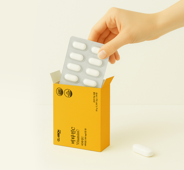 클라리온 비타민C 30정, 1개 (1개월분)