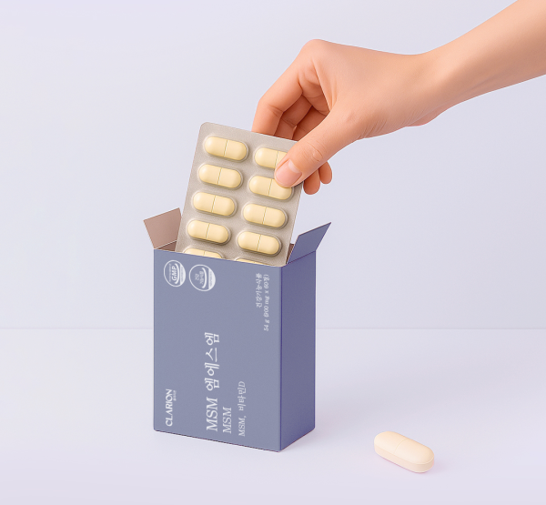 클라리온 MSM 엠에스엠 60정, 1개 (1개월분)