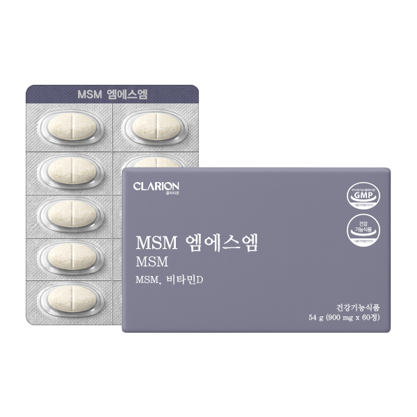 클라리온 MSM 엠에스엠 60정, 1개 (1개월분)