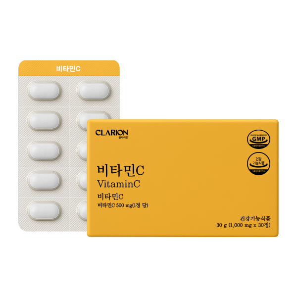 클라리온 비타민C 30정, 3개 (3개월분)