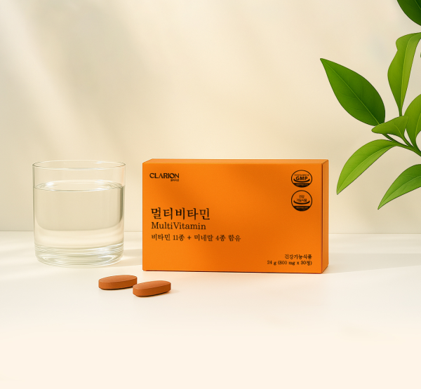 클라리온 멀티비타민 30정, 6개 (6개월분)
