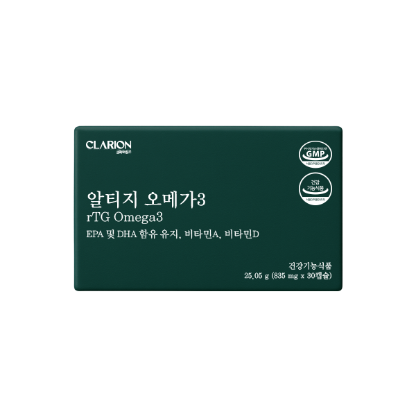 클라리온 알티지 오메가3 30캡슐, 6개 (6개월분)