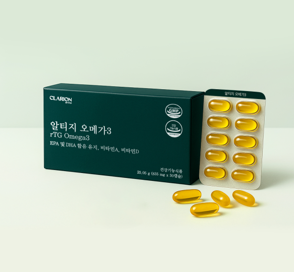 클라리온 알티지 오메가3 30캡슐, 6개 (6개월분)