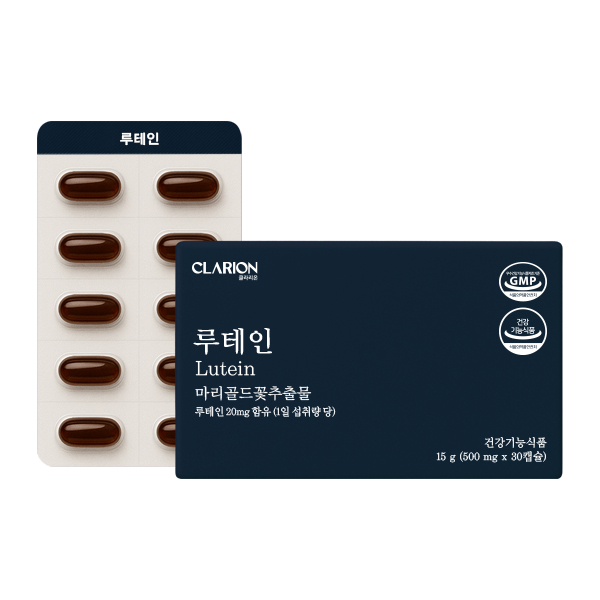 클라리온 루테인 30캡슐, 6개 (6개월분)
