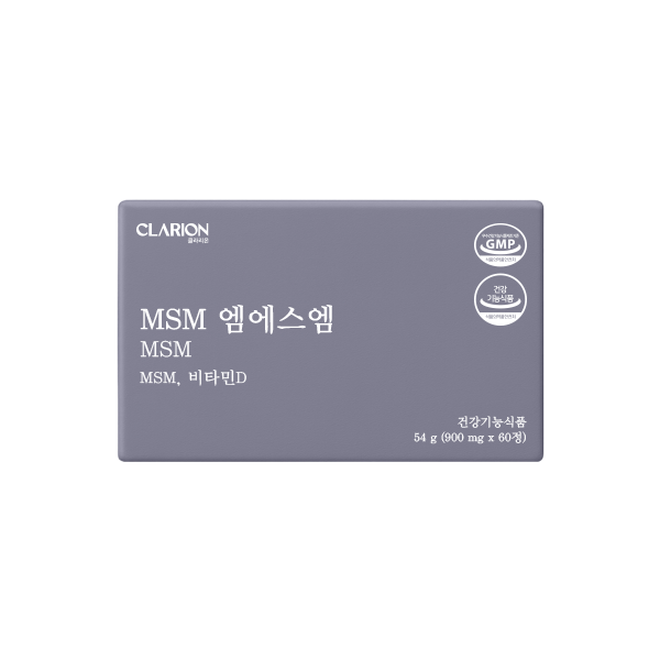 클라리온 MSM 엠에스엠 60정, 3개 (3개월분)