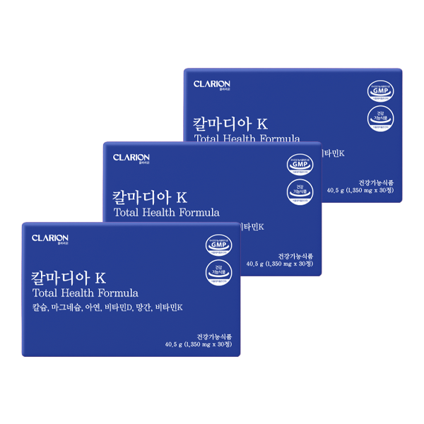 클라리온 칼마디아 K 30정, 3개 (3개월분)
