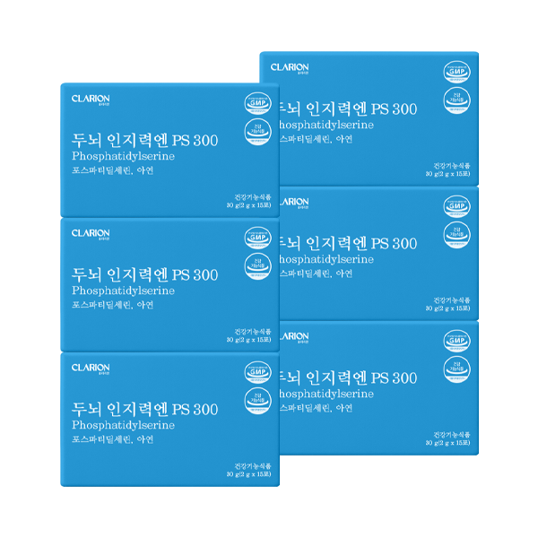 클라리온 두뇌 인지력엔 PS 300 15포, 6개