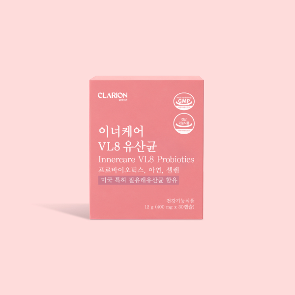 클라리온 이너케어 VL8 유산균 30캡슐, 1개