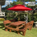 정품형 등받이 테이블  4인 8인