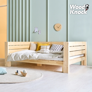 친환경 천연 통원목 데이베드 침대<br>S SS D Q K LK · 주문제작 가능