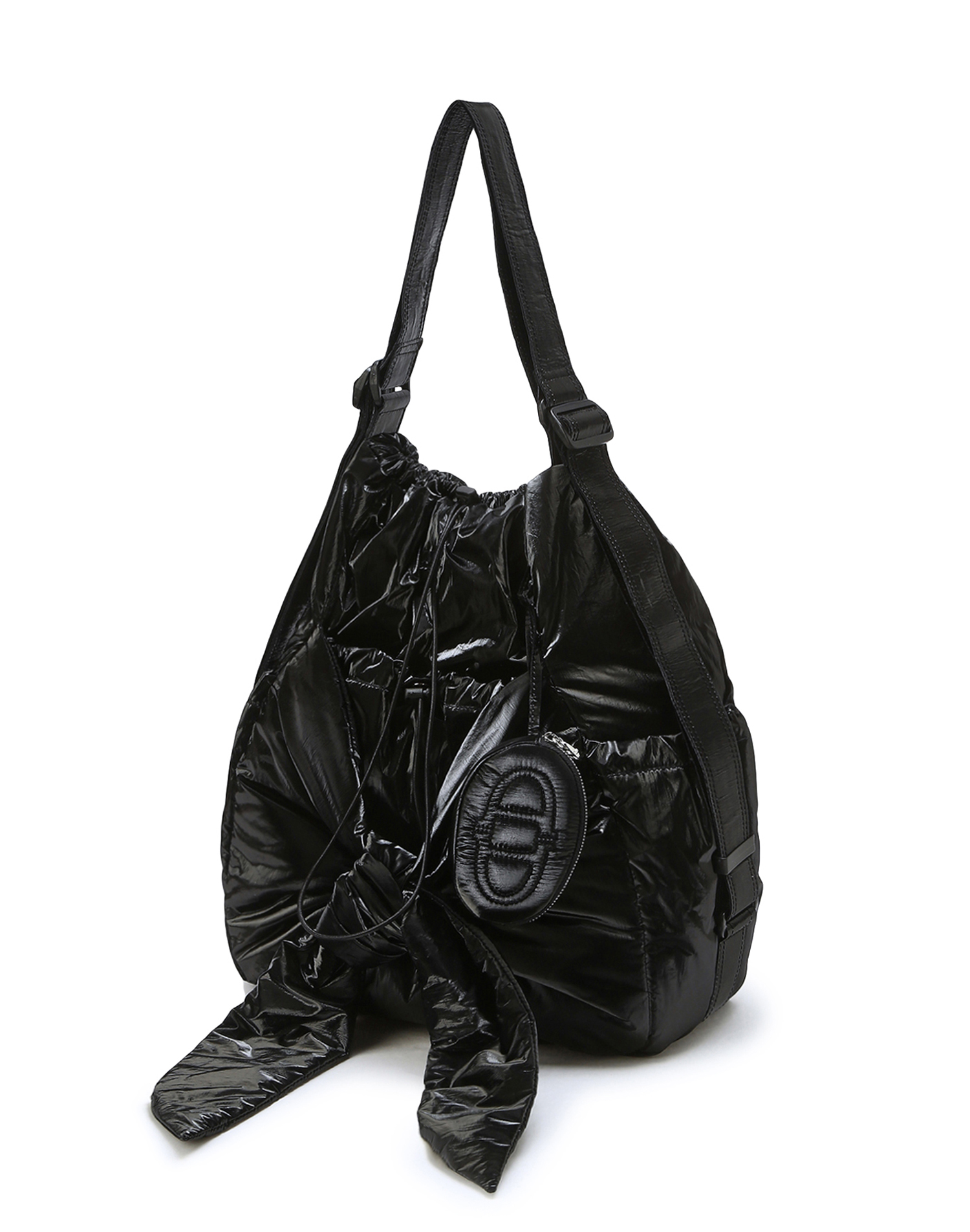 ★athe★ RUBAN Black Lace Ribbon Backpack and Shoulder Bag S 아떼 바네사브루노 Bag&Acc 공식 스토어