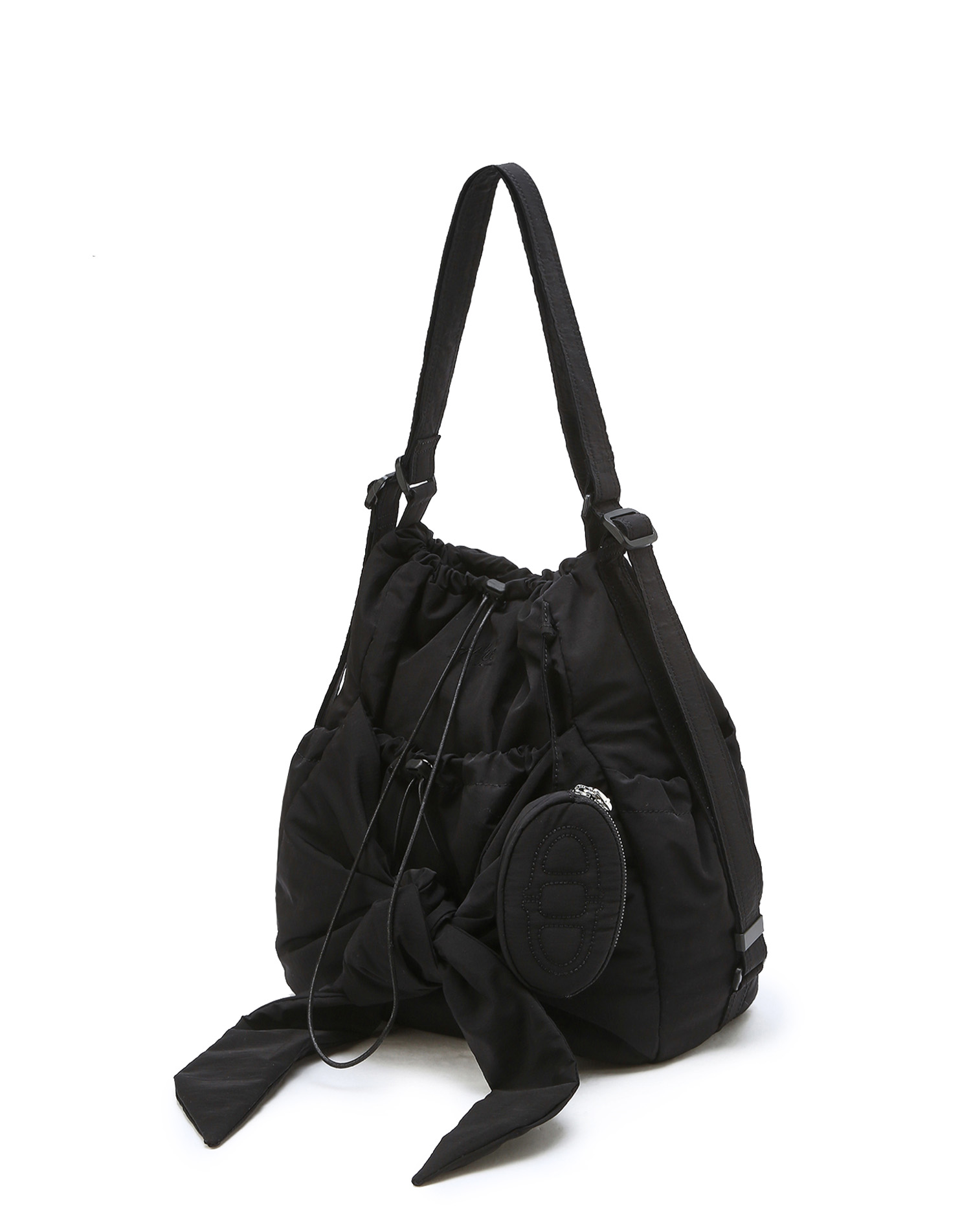 ★athe★ RUBAN Black Lace Ribbon Backpack and Shoulder Bag S 아떼 바네사브루노 Bag&Acc 공식 스토어