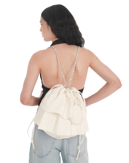 韓国商品/ATHE VANESSABRUNO FRILL BACKPACK&SHOULDER BAG 아떼 바네사브루노 Bag&Acc 공식 스토어