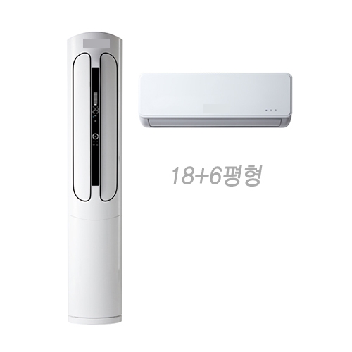 [렌탈]투인원에어컨_18+6평형