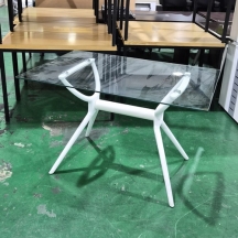 [중고]유리테이블1200