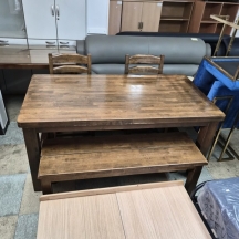 [중고]원목식탁SET