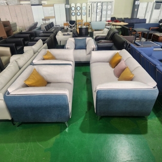 [중고]스웨이드쇼파SET
