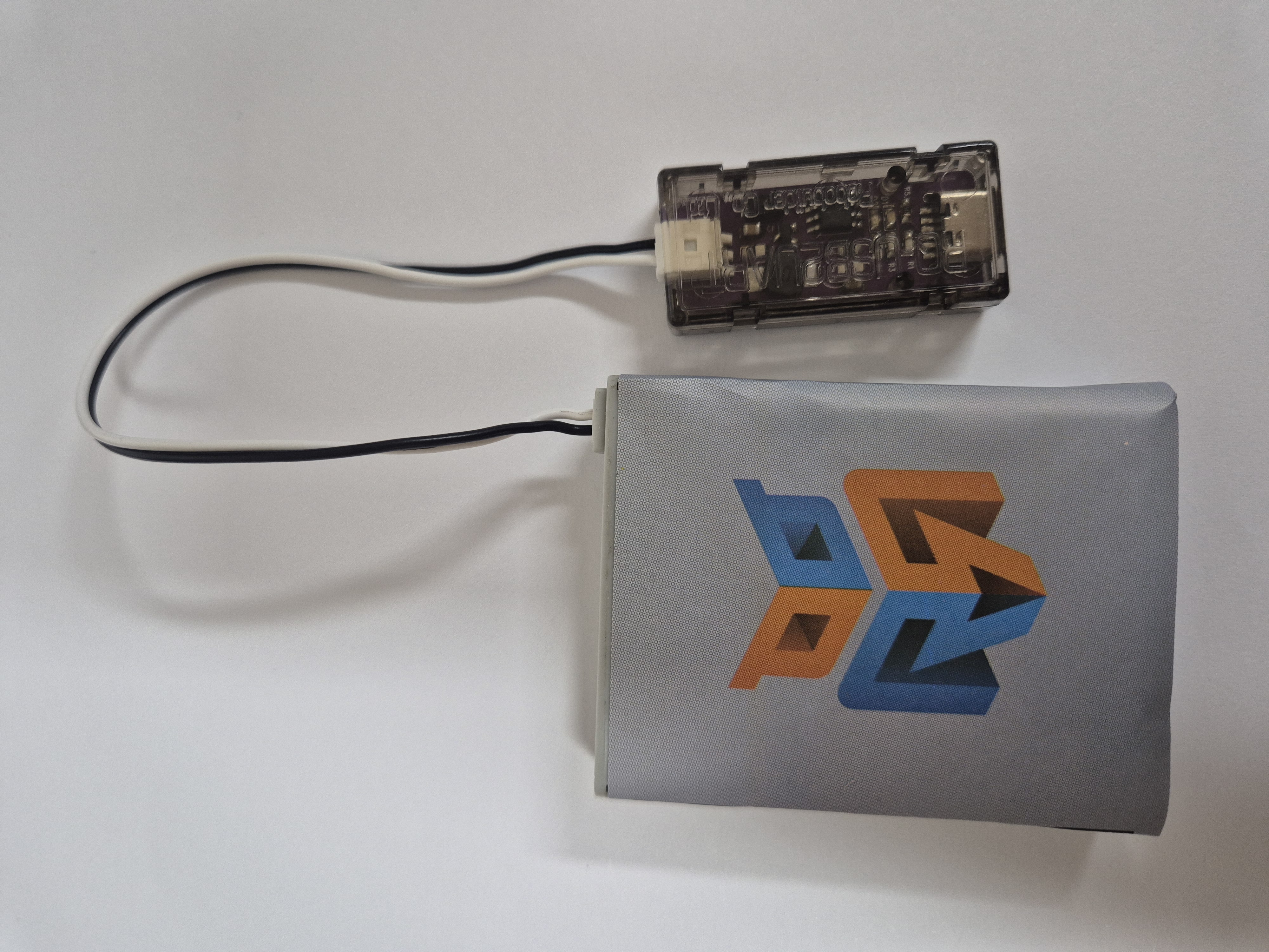 2셀 리튬폴리머 배터리 & 충전기 (7.4V, USB-C type 충전형)