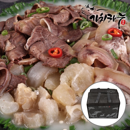 [가치하누} 소한마리 모둠 수육전골 1.3kg 선물세트